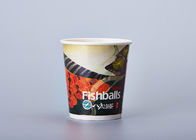 PE Coated 8oz Disposable Cups With Lids For Hot Drinks 80*56*92MM Size