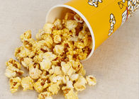 Takeaway Custom Printed Popcorn Buckets for Chicken Snacks , Logo Design