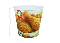 70oz 85oz Branding Custom Printed Popcorn Buckets For Food Packaging