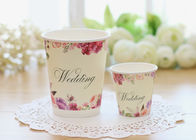 Multiple Size Single Wall Paper Cups For Cold Hot Drinks With Food Safe Inks