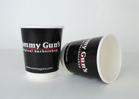 Party Theme Paper Espresso Cups With Lids 12oz Food Grade Eco Friendly