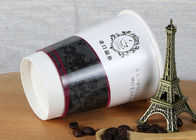 Party Theme Paper Espresso Cups With Lids 12oz Food Grade Eco Friendly