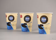 Take Out Double Wall Paper Coffee Cups Recyclable With Leak Proof Hollow
