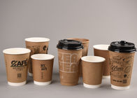 Hot Double Insulated Coffee Cups 360° Insulation Custom Printing Brand