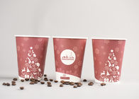 Custom Personalized Disposable Coffee Cups Insulated With FDA Approved Paper