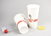 Logo Printing Disposable Paper Cups for Restaurant / Coffee Shop / Cafe