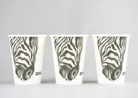 Custom Printing Disposable Paper Cups For Hot / Cold Drinking 12oz 16oz 20oz