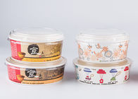 China Biodegradable Paper Soup Bowls With Lids Personalized Style 6- Colour Printing company