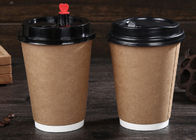 China Branding Paper Drinking Cup / Insulated Disposable Coffee Cups With Lids company
