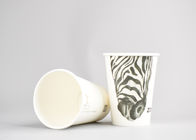 China One Layer Custom Printed Coffee Paper Cups With Lids Eco Friendly company