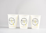 Food Safe Disposable Insulated Coffee Cups  16oz 400ml With CMYK Printing