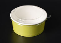 China 1- Colour Printing Disposable Paper Bowls For Salad / Hot Soup , Eco Friendly company