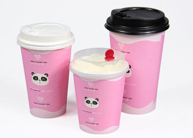 China Branded Drinking Single Wall Paper Cups Disposable Coffee Cups With Lids factory