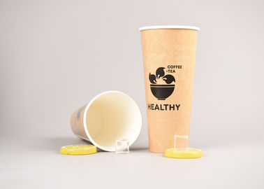 China Custom Cold Beverage Cups Biodegradable Disposable Iced Coffee Cups With Lids factory